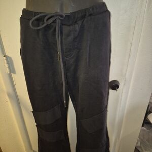 Men's Charcoal Joggers with Drawstring